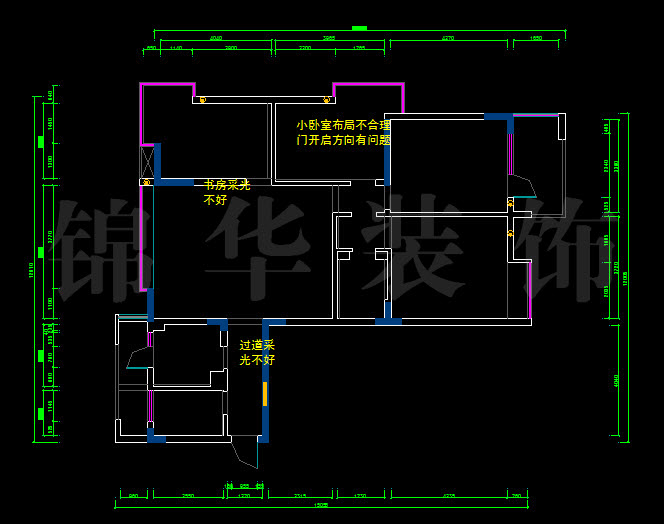 龍鳳玫瑰園140平米 戶型