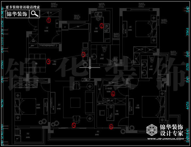 大發(fā)凱鴻雋府169平米 戶型